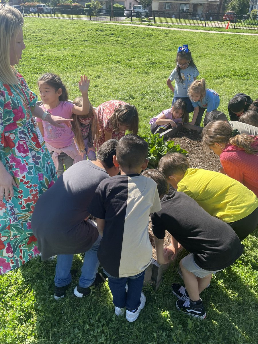 Great cross curricular experience in Ms Whinery’s kindergarten class today! Students brainstormed about worms, created a graphic organizer, explored the school, garden, and came back to class ready to write! Rich learning experiences happening!