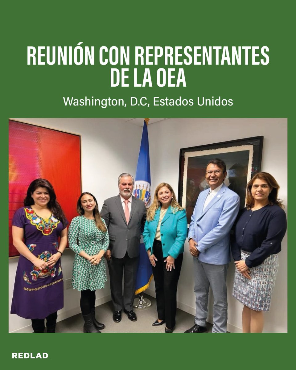 Calida visita a la secretaria de Cumbres de la OEA, en disposición para apoyar actividades multiactor y de sociedad civil camino a la próxima Cumbre de las Américas. @REDLADoficial @eobarrio @CumbreAmericas @mcconte1644 @DireccionAmaya