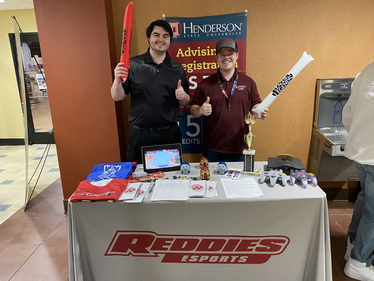 HSU_esports's tweet photo. It was a great time at Reddie Day! Thanks to all those who came out to support!! We are hoping to do some renovations and be back open this fall! #comebackofthecentury #collegiateesports #esports https://t.co/BhXTeDV5DL