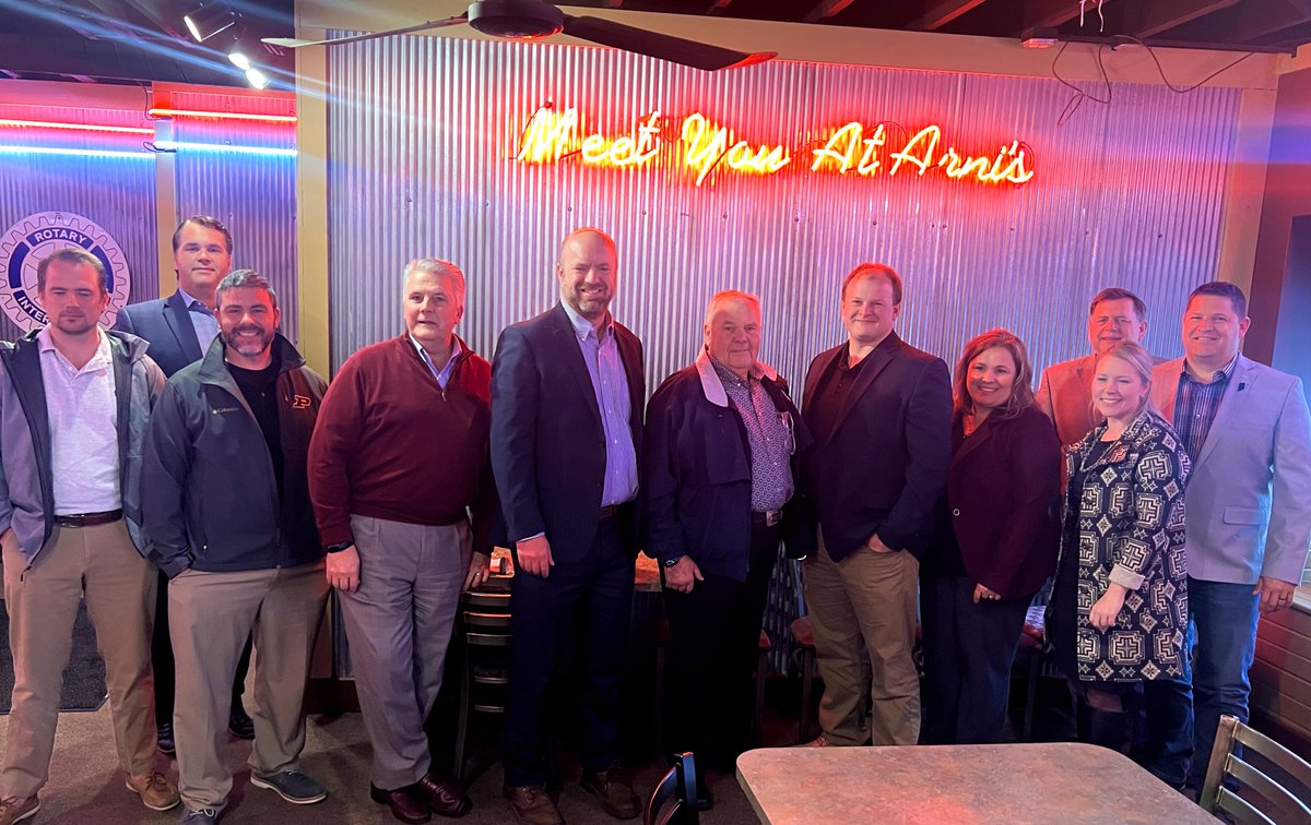 Had a great meeting today with local farmers and the Corn and Soybean Alliance in Lebanon. Indiana farmers are the backbone of our economy and feed the entire globe! We must keep the government off their backs so they can continue providing high-quality food to a hungry world.