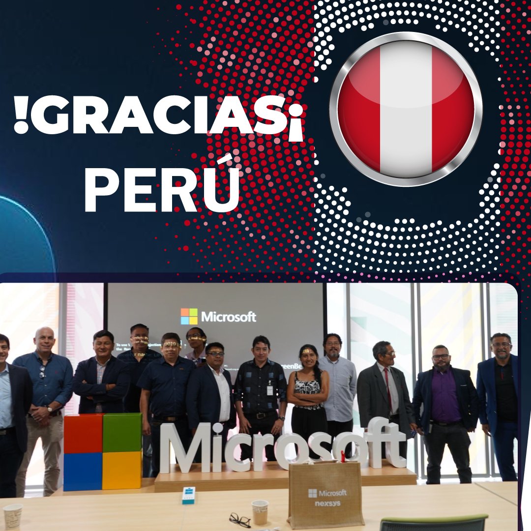 AssistConsultor's tweet photo. 🚀¡Perú cada vez nos sorprende más!🇵🇪

🌎En esta gira que durará una semana iniciamos con el primer evento junto a @windows_latam  y @lcaicedo, donde conversamos sobre modernización IT por medio de soluciones como Power Apps, GitHub y nuestra experiencia en Azure y DevOps. https://t.co/KGU3w3Bcr1