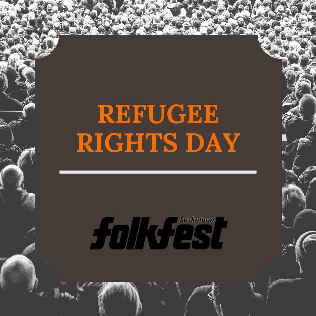 Everyone deserves to live safely and securely with fundamental human rights. 
#refugeerightsday #culture #yxe