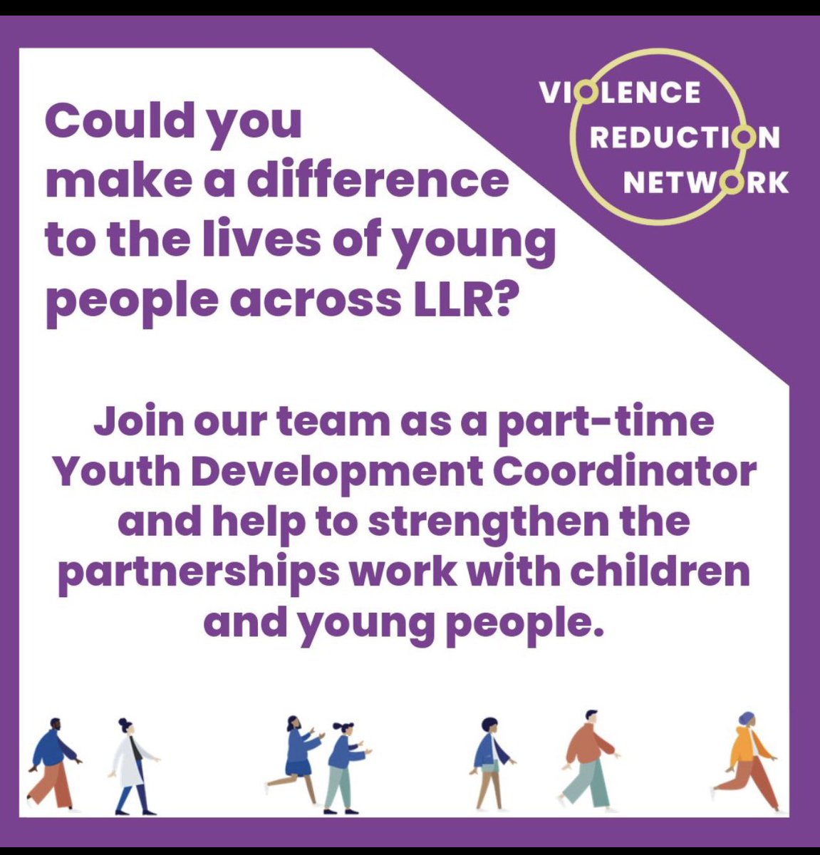 Do you want to make a difference to the lives of children and young people?. The @VR_Network has an exciting part-time Youth Development Coordinator vacancy. 💚 You will be strengthening involvement with children and young people and external orgs. 🙏🏻 shrsc.tal.net/vx/lang-en-GB/…