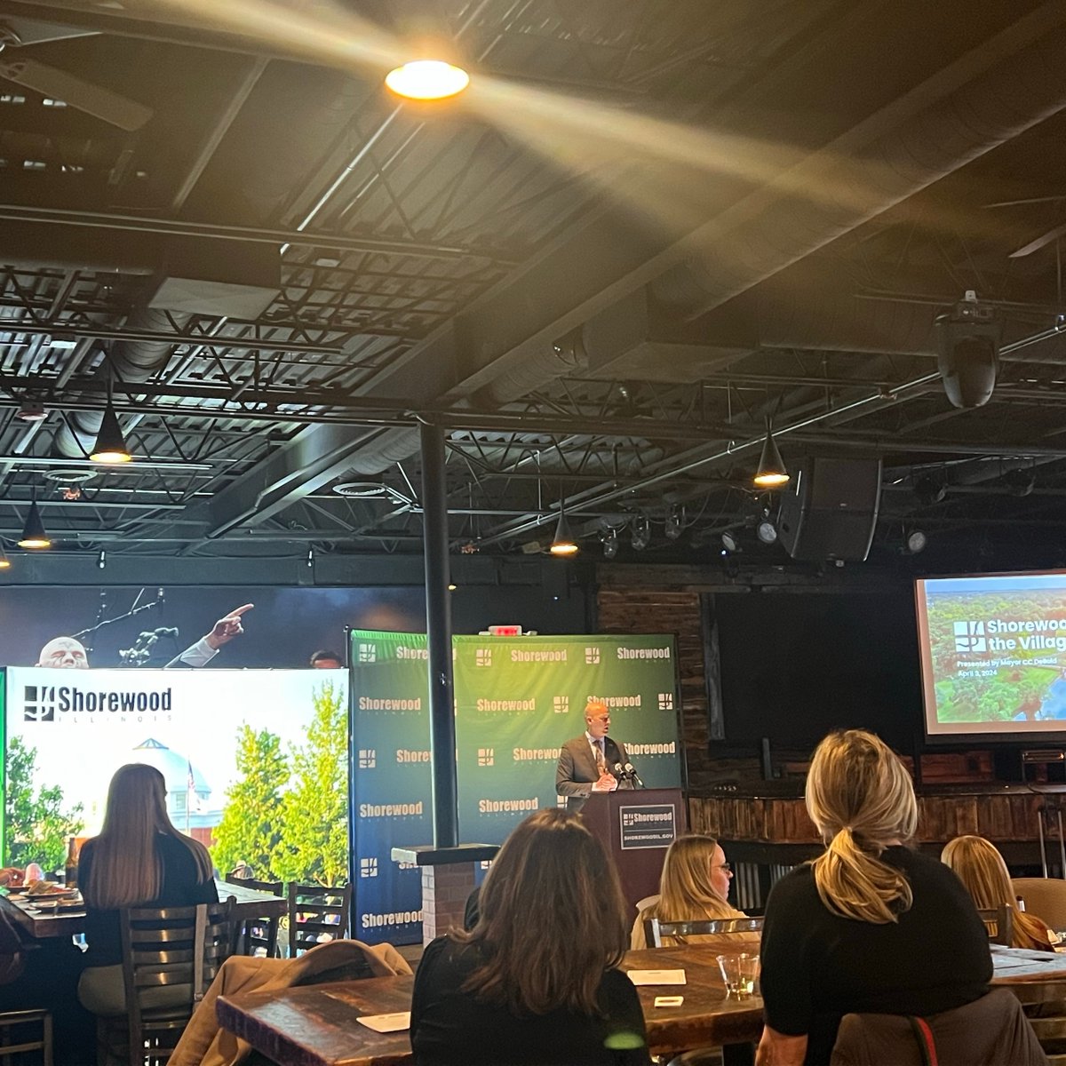 WebbAutoGroup's tweet photo. Big thanks to Plainfield Shorewood Chamber of Commerce for inviting us to be part of the State of the Village event! 🎉 Proud to support our community and drive towards a brighter future together! 🚗 
 #WebbChevyPlainfield #webbautogroup #ShorewoodIL #webbcars #plainfield #Webb https://t.co/I62lWZfjNQ