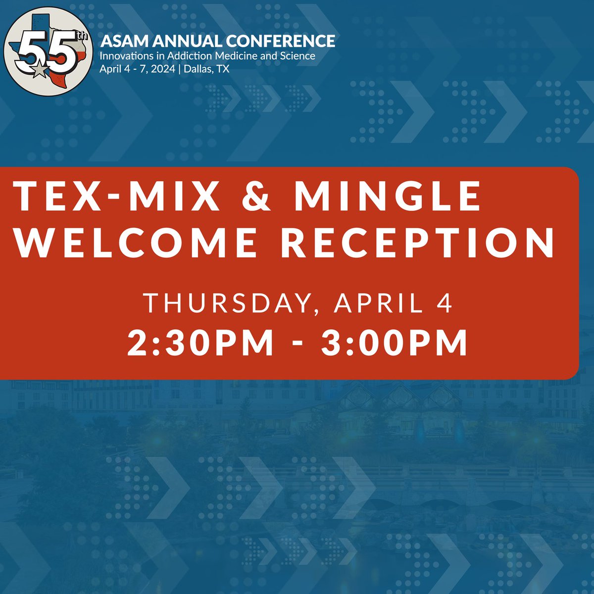 ASAMorg's tweet photo. Don't miss our welcome reception, happening now!
#AC2024 #ASAM #ASAMConference #AddictionMedicine https://t.co/KBIANlJ10m