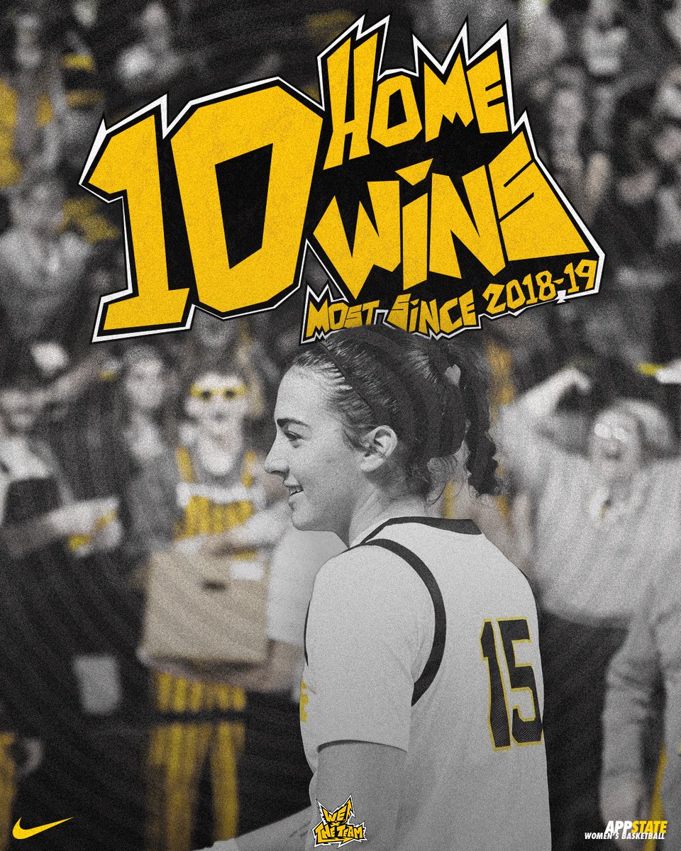 🏡 𝐇𝐨𝐥𝐦𝐞𝐬 𝐒𝐰𝐞𝐞𝐭 𝐇𝐨𝐥𝐦𝐞𝐬

The Mountaineers tallied 🔟 victories at the Holmes Convocation Center this season, the most home wins since the 2018-19 campaign. 

#WE x #TheTeam