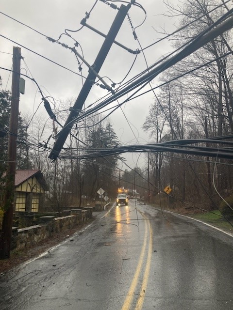 This is the type of significant infrastructure damage we’re seeing around our service areas as a result of yesterday’s storm, which impacted ~80,000 of our customers across the state. We will continue to work around the clock until every customer’s power is restored.