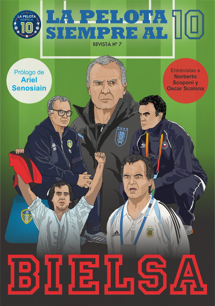 Y LLEGÓ LA SÉPTIMA! Contra viento y marea, largamos nuestro primer número impreso del 2024 y el séptimo en la historia de este proyecto. Dedicado a la figura de alguien que deja huellas en cada destino al que va: Marcelo Bielsa. Click acá y es tuya: mpago.la/2B6z5L5