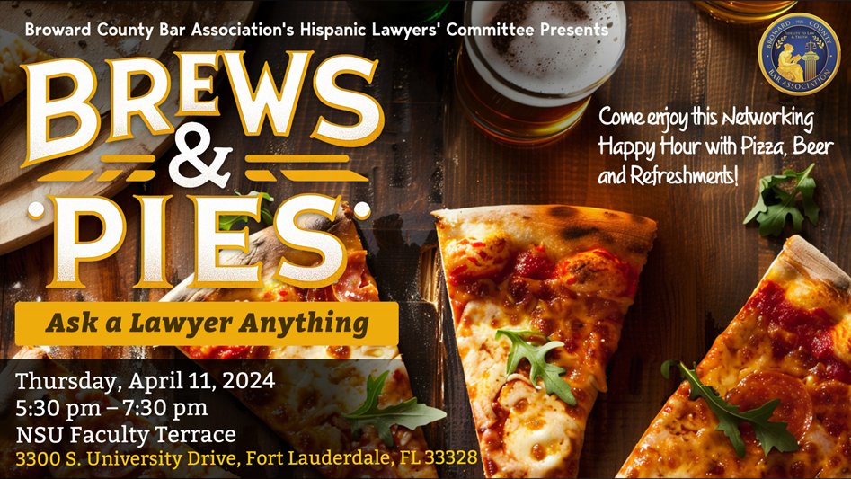 We look forward to welcoming the BCBA's Hispanic Lawyers Committee to @NSULawCollege on April 11. We appreciate the lawyers who are taking time out of their busy schedules to meet our students!