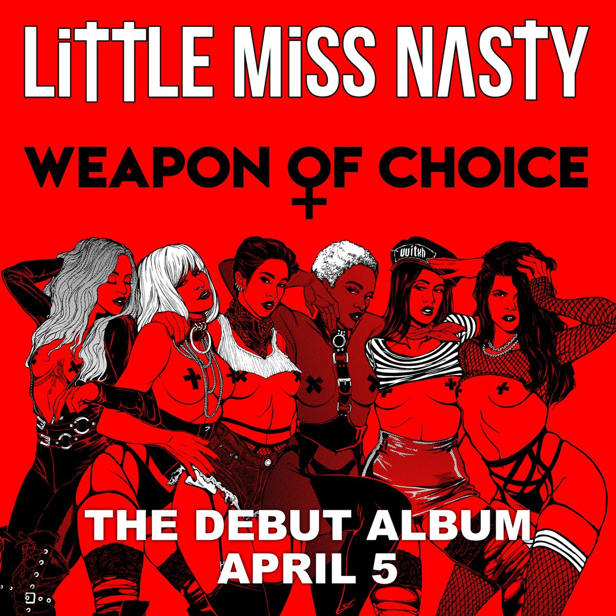 LittleMsNasty's tweet image. 🙀 Our Debut Album drops TOMORROW! ♥️ Get ready to bump these songs on repeat! ✖️✖️

#littlemissnasty
#newmusic
#weaponofchoice

open.spotify.com/artist/4Pv3bj7…