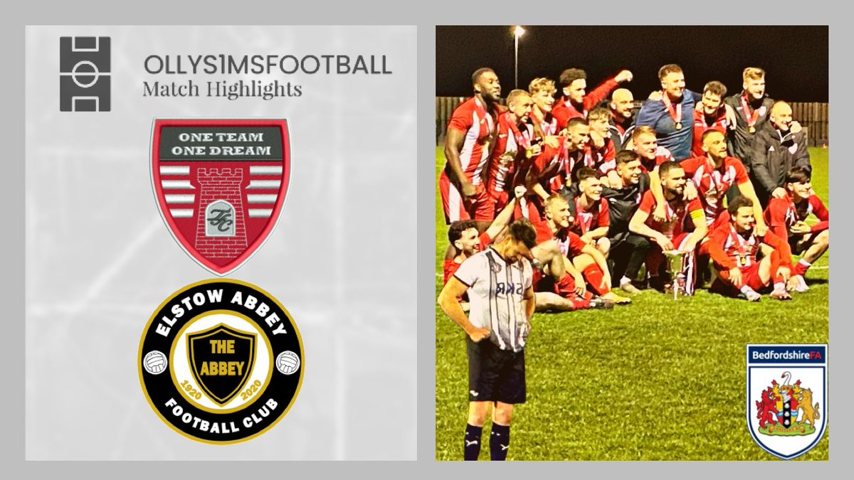 Oliver Sims (@olivergsims) on Twitter photo 🎞️𝐇𝐈𝐆𝐇𝐋𝐈𝐆𝐇𝐓𝐒🎞️
🏆 Bedfordshire Senior Trophy Final
🏟️ The JSJ Stadium (Stotfold FC)
🗓️ Wednesday 3rd April 2024
⏰ 7.30PM
🆚 🔴⚪️ <a href="/Tottsfc/">Totternhoe Football Club</a> vs ⚫️⚪️ <a href="/ElstowAbbeyFC/">Elstow Abbey FC</a>
🎥 👉 youtu.be/1M-mPhom_Es?si… 👈 🎞️𝐇𝐈𝐆𝐇𝐋𝐈𝐆𝐇𝐓𝐒🎞️
🏆 Bedfordshire Senior Trophy Final
🏟️ The JSJ Stadium (Stotfold FC)
🗓️ Wednesday 3rd April 2024
⏰ 7.30PM
🆚 🔴⚪️ <a href="/Tottsfc/">Totternhoe Football Club</a> vs ⚫️⚪️ <a href="/ElstowAbbeyFC/">Elstow Abbey FC</a>
🎥 👉 youtu.be/1M-mPhom_Es?si… 👈