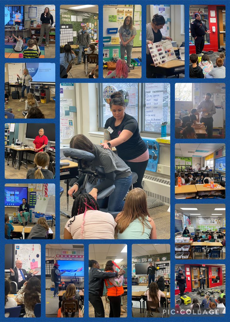 Career Day @HShedgehogs was awesome!  Thank you to all the people that volunteered to build aspirations this afternoon! We appreciate you!! ❤️🦔