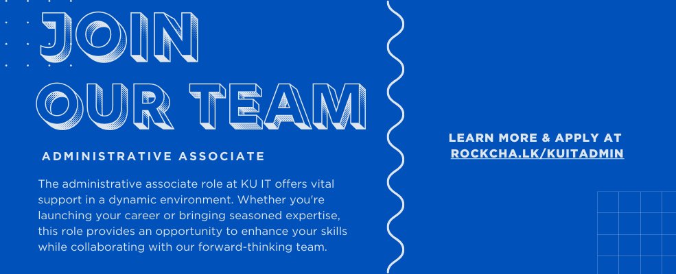 KU Info Technology tweet media