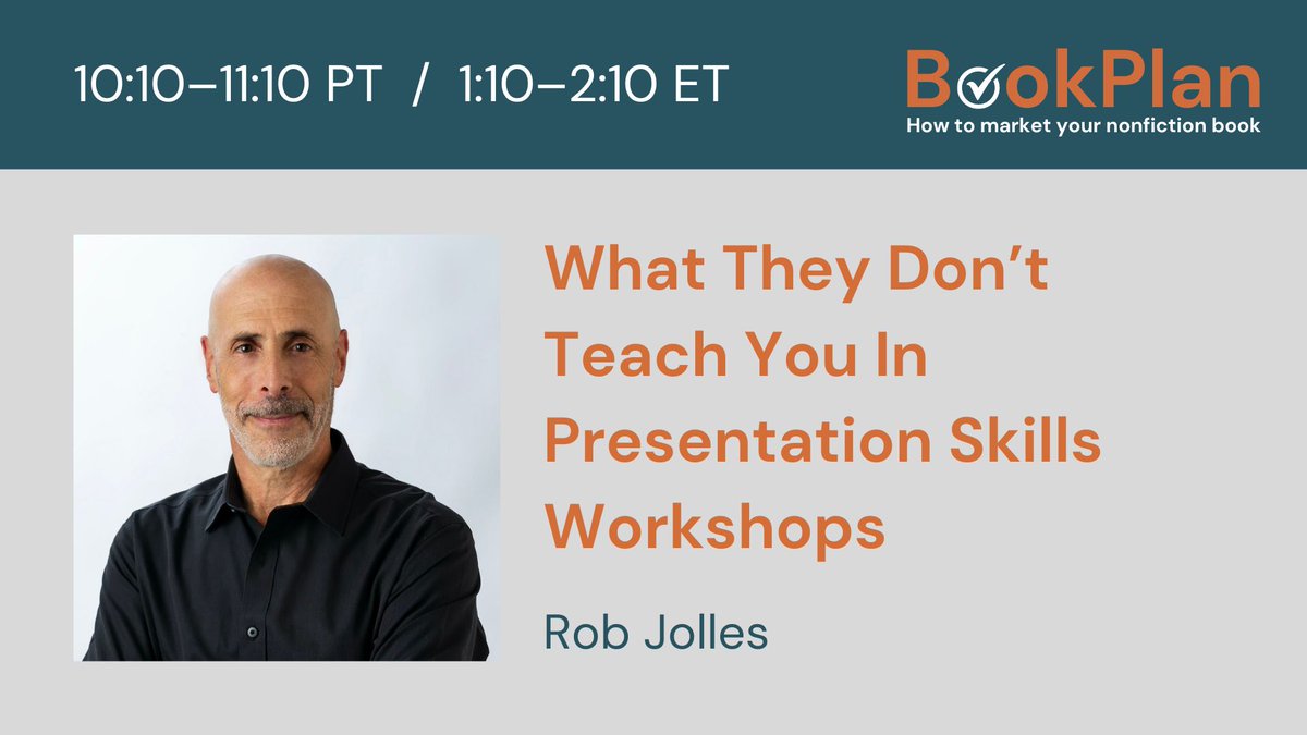Great presentation today by <a href="/robjolles/">Rob Jolles</a>!

One thing he taught us is that great presentations get creative. What can you do in your presentation to get people’s interest and break boredom? A story? A quote? An analogy? A visual aid? A prop? A small-group exercise? A roleplay?