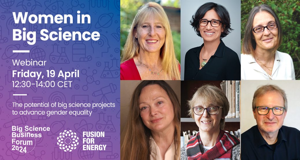On 19th April the organizers of Women in Big Science Business Forum (WBSBF) will host the webinar 'Harnessing the potential of big science projects to advance gender equality' Registration here webinar.bsbf2024.org/w/register/WBS… ℹ bsbf2024.org/women-in-big-s… #BSBF2024 #RegioneFVG @regioneFVGit