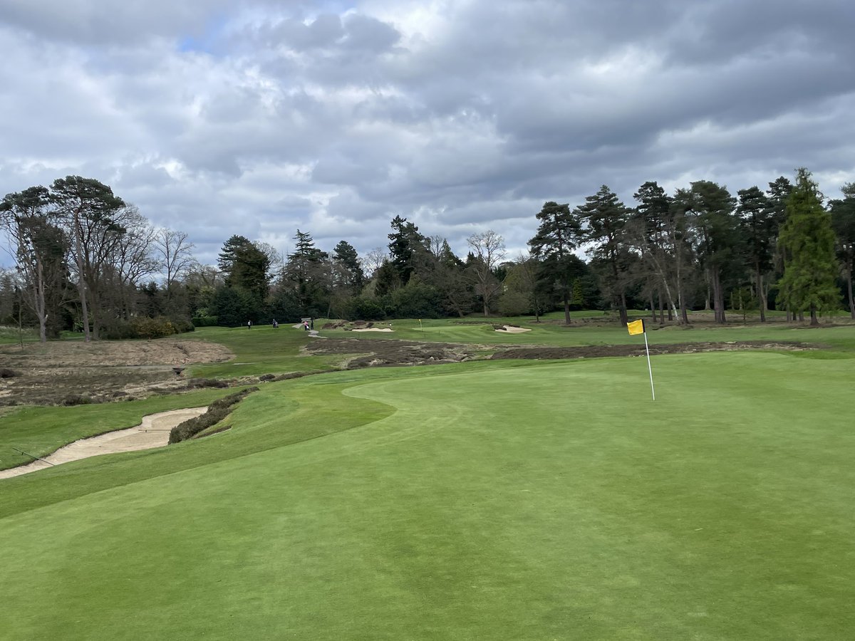 Pleasure to knock it round @worplesdongolf in a decent number of blows with @SportsImpact1 and @MotocaddyGolf. An absolute classic match that ended all square and will be talked about for years to come. Course was in great knick and the 2024 trolley range really impressed 💪