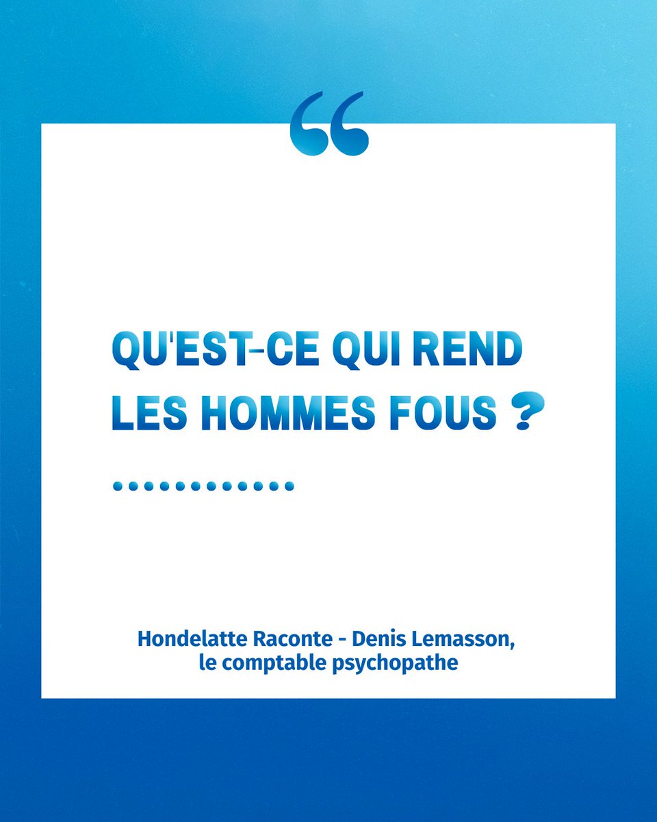 Écoutez 'Denis Lemasson, le comptable psychopathe', trouvez la réponse et mettez la en commentaire 👀🎧 #hondelatteraconte #denislemasson #punchline