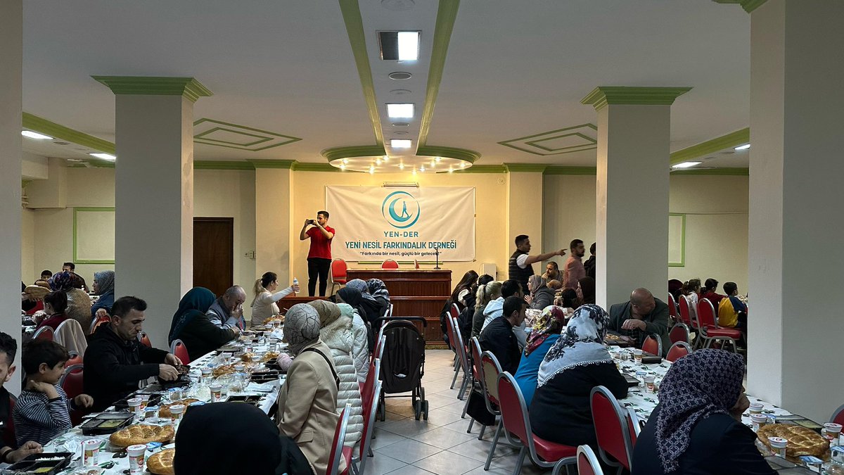 yeninesilder's tweet photo. Yeni Nesil Farkındalık Derneği olarak İftar Programımızı gerçekleştirdik. Emeği geçen ve davetimize katılım sağlayan herkese teşekkür ederiz. Allah kabul etsin. https://t.co/5CACuGWUUH
