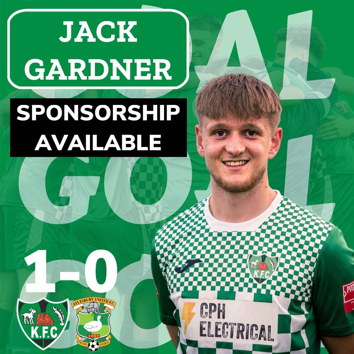 kidlingtonfc_'s tweet photo. GARRRRRRRRDNER! WHAT A BLOODY STRIKE! 

45+1’ | 🟢 0-0 🟠 | #COYG #KFC 💚 https://t.co/fx6lDlsvnm
