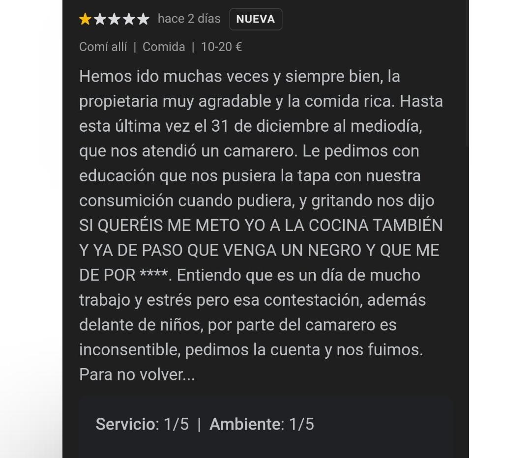 Se que no está bien y no lo justifico, pero hasta donde estaría ya el camarero😅😅😅