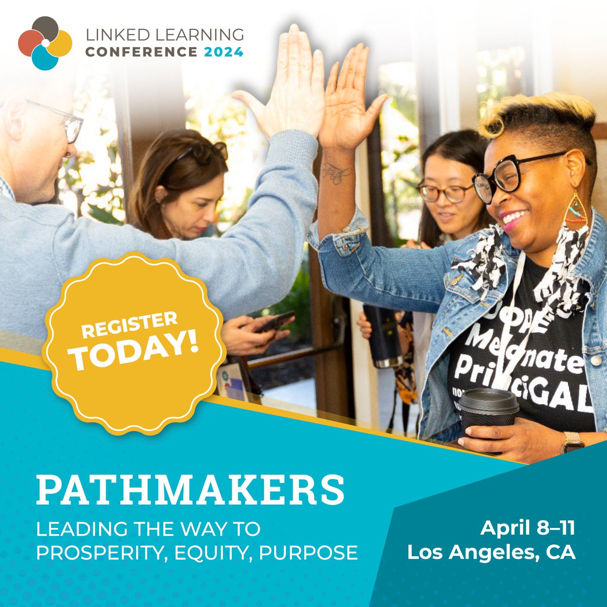 Where else can you find groundbreaking conversations at the intersection of workforce, education, community, and equity? We are excited for the #LLConference2024 with @linked_learning. Register today and discover the power of PLUS. linkedlearning.org/conference