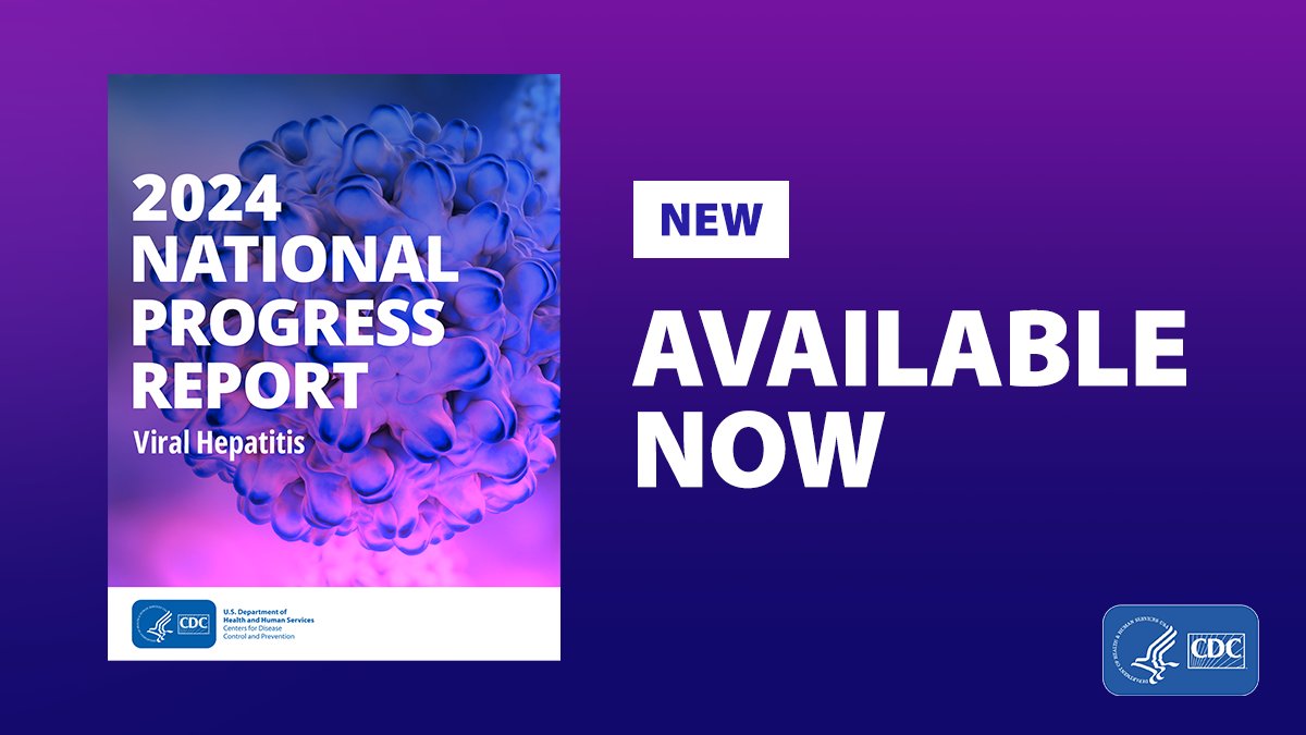 #DYK? There are 10 ways that @CDCgov tracks the nation’s work toward decreasing #Hepatitis cases and death due to #ViralHepatitis. Check out the NEW 2024 Viral Hepatitis National Progress Report to learn how we performed against these annual targets: bit.ly/4cCRXTv