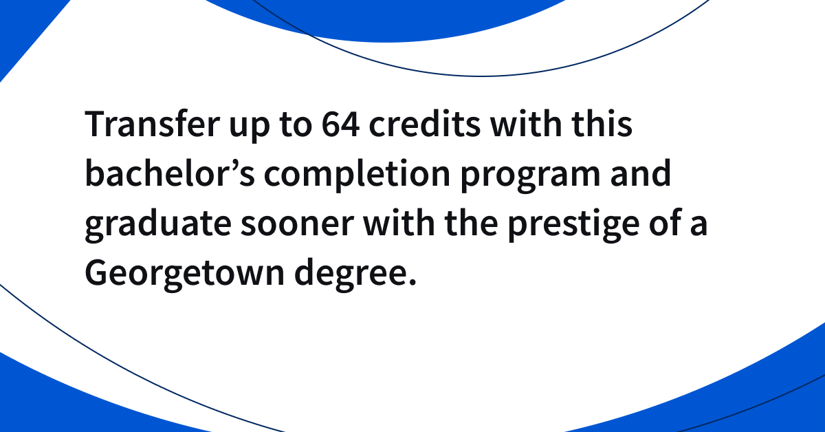 With the NEW Cybersecurity, Analytics, and Technology concentration available in the bachelor's completion program from @georgetownscs, you can finish your undergrad with a BA in Liberal Studies AND prepare for a cybersecurity career! bit.ly/49jIfCn