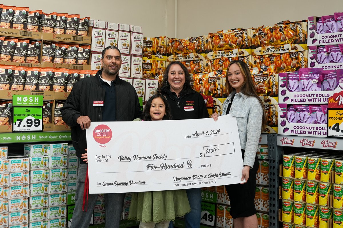 Grocery Outlet is now open! Visit the locally owned and operated value grocery store at 7991 Amador Valley Blvd.