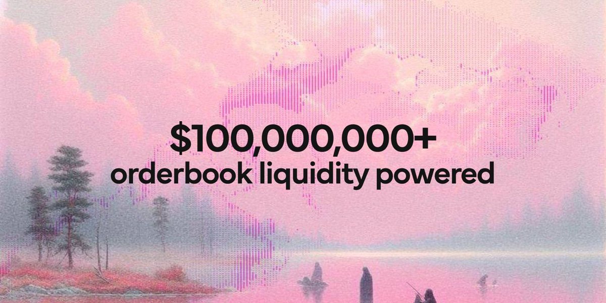 Elixir’s total liquidity supplied has surpassed $100,000,000+. Elixir’s modular blockchain will soon power the majority of liquidity across all orderbook dexes