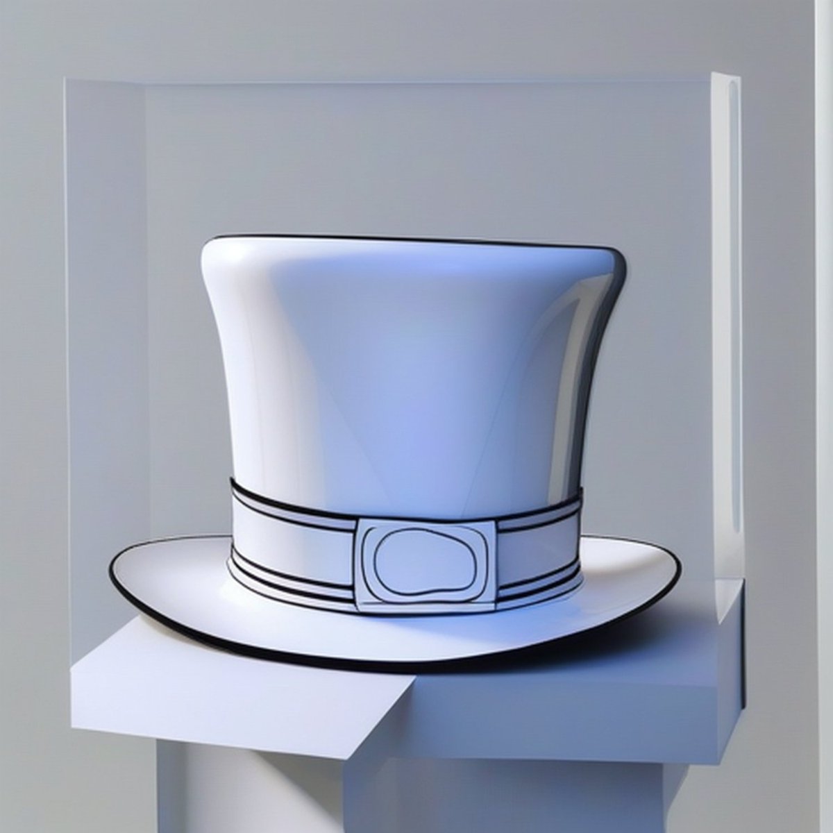 "Hats are like a halo of happiness". I've just finished polishing the display-case for the day 010 claim: Topper 332V  via <a href="/manifoldxyz/">manifold.xyz</a> Enjoy!

app.manifold.xyz/c/incroyables-…