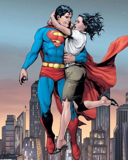 Superman & Lois Lane por #garyfrank!!!
Love is in the Air 🧡
#supermanandlois
#comic
#dibujo