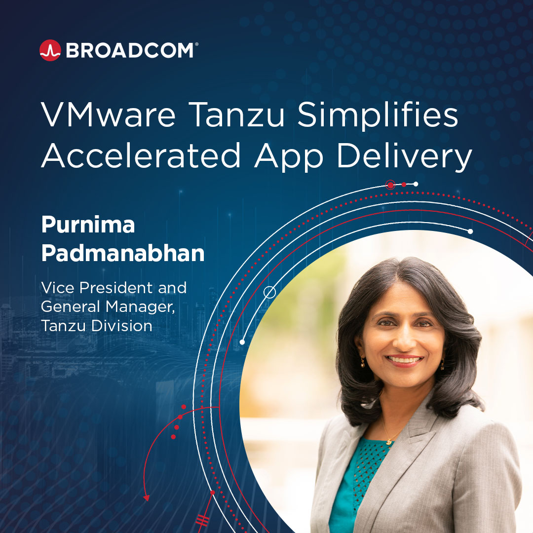 From the start, we have committed to investing in VMware Tanzu as a critical component of our overall business strategy, and that continues to ring true. Purnima Padmanabhan, VP and GM, Tanzu Division, outlines our vision for #Tanzu and our customers: news.vmware.com/app-dev/vmware…