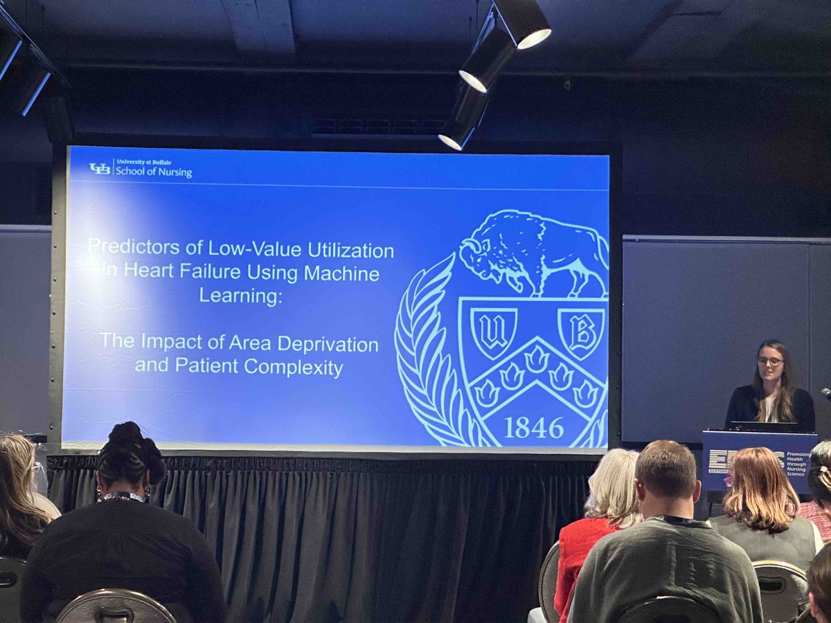 Cristina de Rosa, #UBuffalo #nursing PhD student, and Kathryn Ledwin, 2024 #UBuffalo #nursing PhD recipient, presented their research findings this afternoon at the @ENRS_science Conference in Boston. #ENRS2024