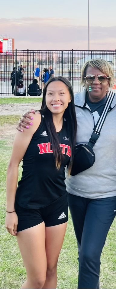 NORTHGARLANDRAIDERSATHLETICS (@nghsraid3rathdp) on Twitter photo Moving on .. Area Qualifier District 9-6A . Ashley Layman advancing to the area meet🏃♀️ Triple Jump .
Proud of her !!!
<a href="/ng_ladyraiders/">North Garland Lady Raider Athletics</a> <a href="/NGHS_Raiders/">North Garland HS</a> <a href="/CoachGCMartin10/">Gail Martin</a> Moving on .. Area Qualifier District 9-6A . Ashley Layman advancing to the area meet🏃♀️ Triple Jump .
Proud of her !!!
<a href="/ng_ladyraiders/">North Garland Lady Raider Athletics</a> <a href="/NGHS_Raiders/">North Garland HS</a> <a href="/CoachGCMartin10/">Gail Martin</a>