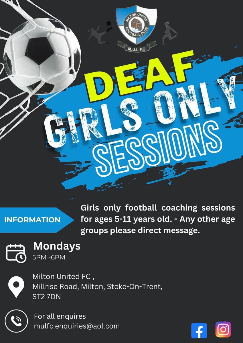 Local football club Milton United (Stoke on Trent) are I believe one of the first clubs in Staffordshire to start these sessions in April.

Don’t suppose we could surprise them with a guest appearance could we?  Would mean the world

<a href="/Lionesses/">Lionesses</a> <a href="/ManUtdLadiesFC/">Manchester United Women</a> <a href="/ManCityWomen/">Manchester City Women</a>