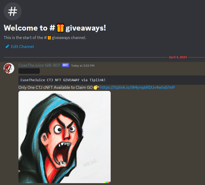 Always a giveaway occurring in Discord via @TipLinkOfficial claim links. Recently giveaways have been sidelined due to failed TXs. I switched the giveaway RPC provider to @Shyft_to and💥we're back baby! What's the secret Shyft?