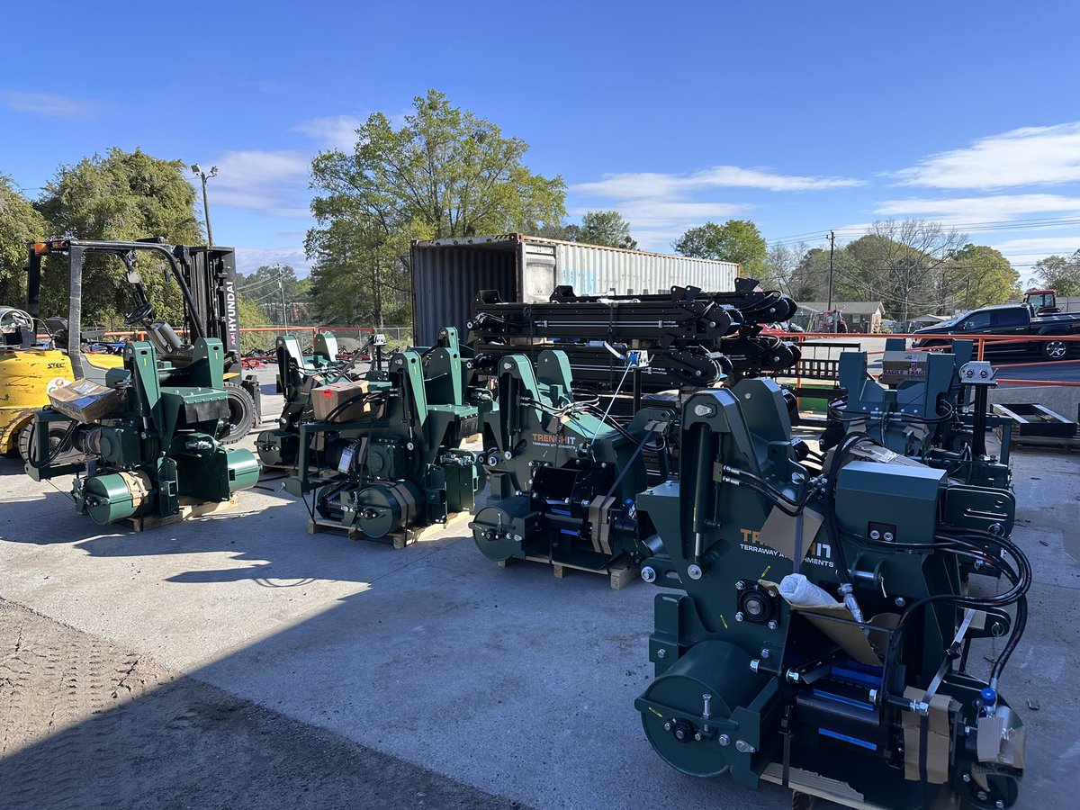 The mother load of <a href="/trenchitnz/">TRENCH-IT</a> products have arrived…Only a couple left without names attached. Got your drainage projects lined up? Want to save your crews backs? Don’t hesitate or you’ll be waiting on next batch! PULL THE TRIGGER! Nothing but the best from <a href="/STECEquip/">STEC Equipment</a>! 🚜