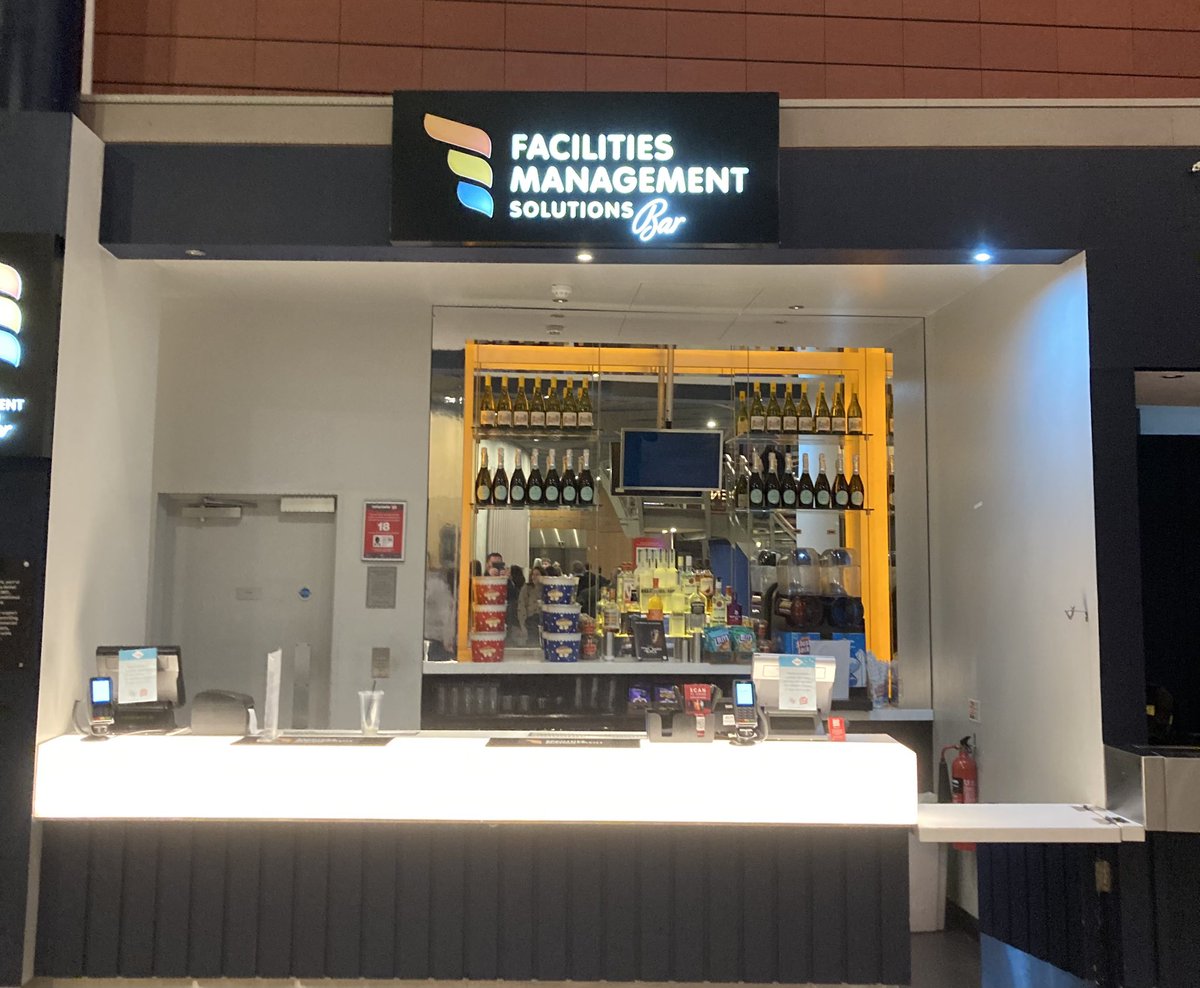 When at the theatre I love to hang out at the facilities management solutions bar