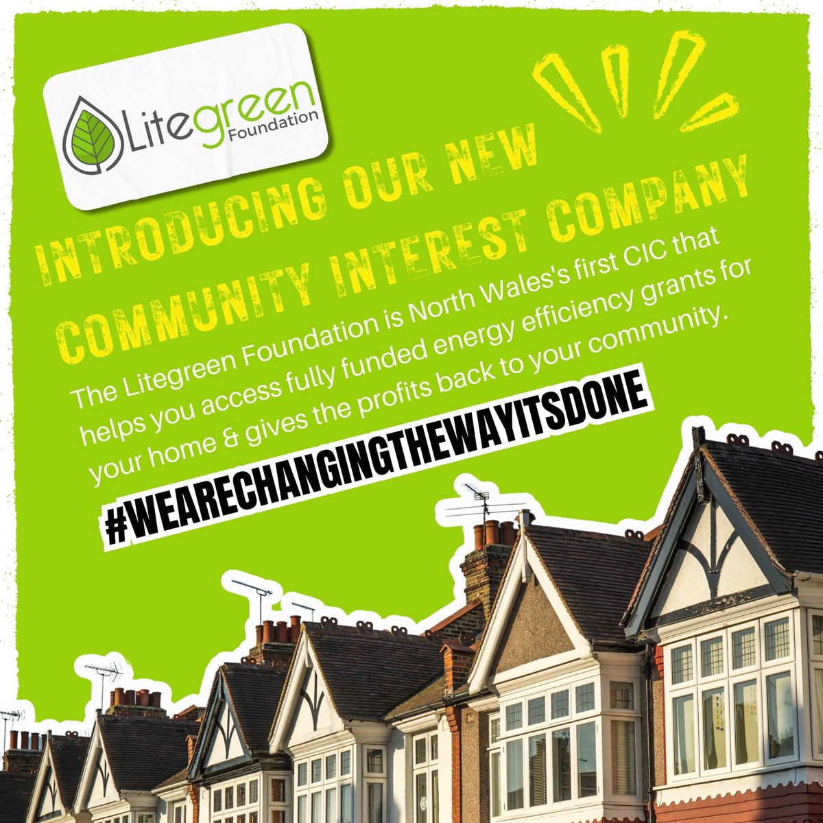#NWalesHour #EnergyEfficiency Access fully funded energy efficiency upgrades for your home donating the profits back to your community?? Get in touch with #Wrexham based @LitegreenCIC for a simple explanation how it works. More info here; litegreenfoundation.org.uk