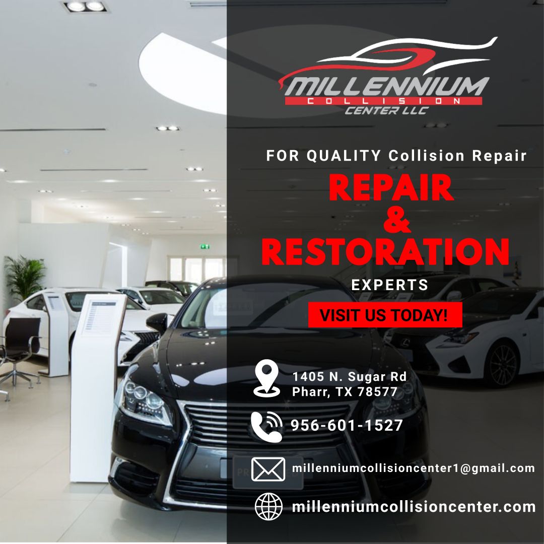 millenniumcctr's tweet image. Transforming bumps and scrapes into showroom perfection! 🚗💫 At Millennium Collision Center, our repair and restoration wizards work magic on your vehicles. Drive in with damage, drive out with dazzle! ✨ #MillenniumCollision #RepairExperts #RestorationMasters
