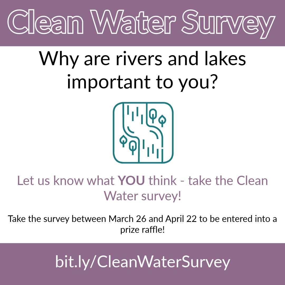 The Clean Water survey is closing TODAY! Don’t worry, you still have until 5 p.m. to submit your input. Take the survey at bit.ly/CleanWaterSurv…! More at clark.wa.gov/public-works/s….