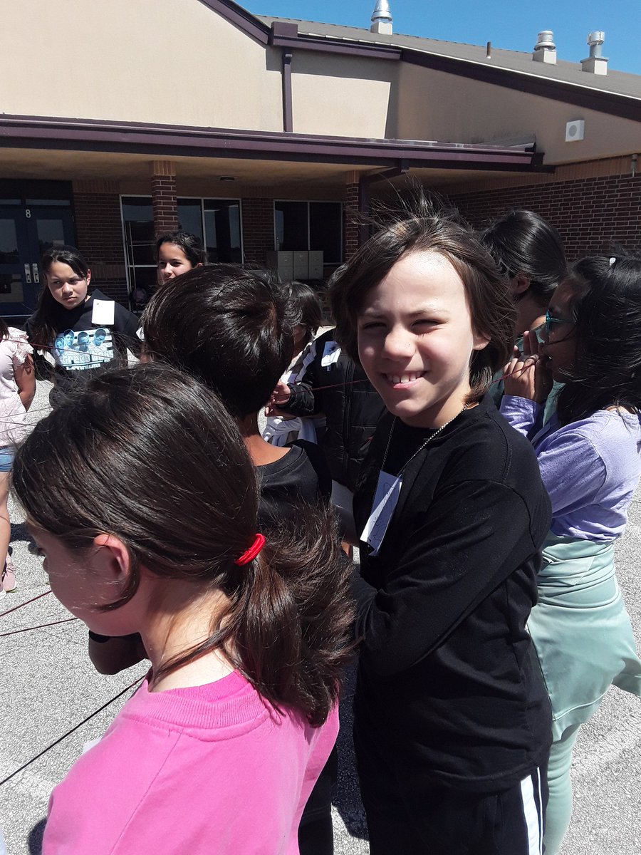 Today Ms. Winn had the kids make a food web. #bbproud