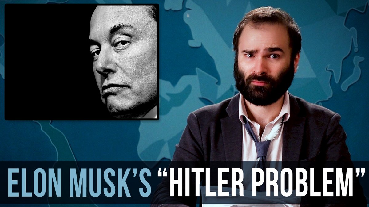 SomeMoreNews's tweet photo. Hi. It sure seems like Elon Musk agrees a lot with the Nazis lately, doesn't it?

Check out our latest episode: https://t.co/tCWQ6ftsIA https://t.co/oa9rbb9zDU