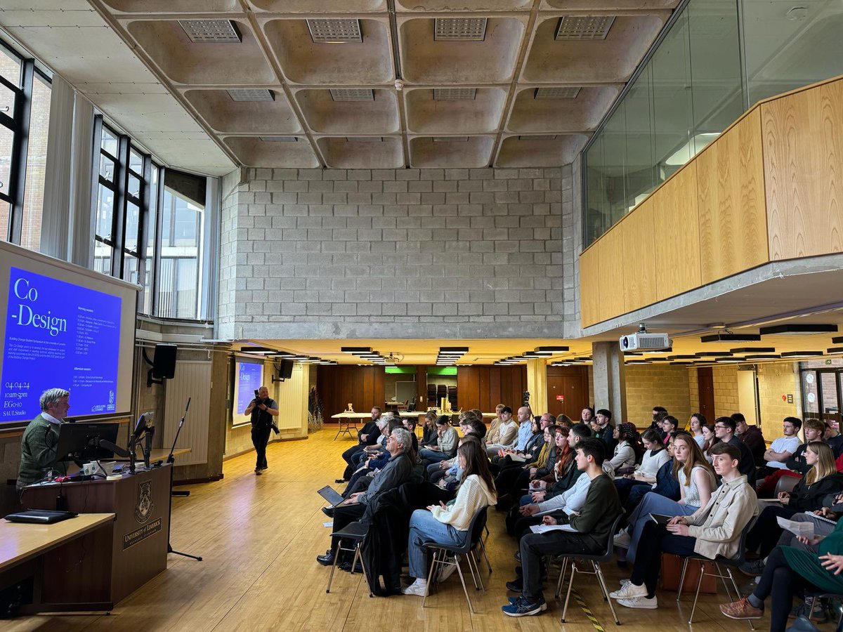 Delighted to introduce all schools of architecture in Ireland to the HCI Student Symposium @UL all day today. A very constructive discussion on radical transformation of architecture school curricula in the context of climate crisis & housing crisis @Build_ingChange @RIAIOnline