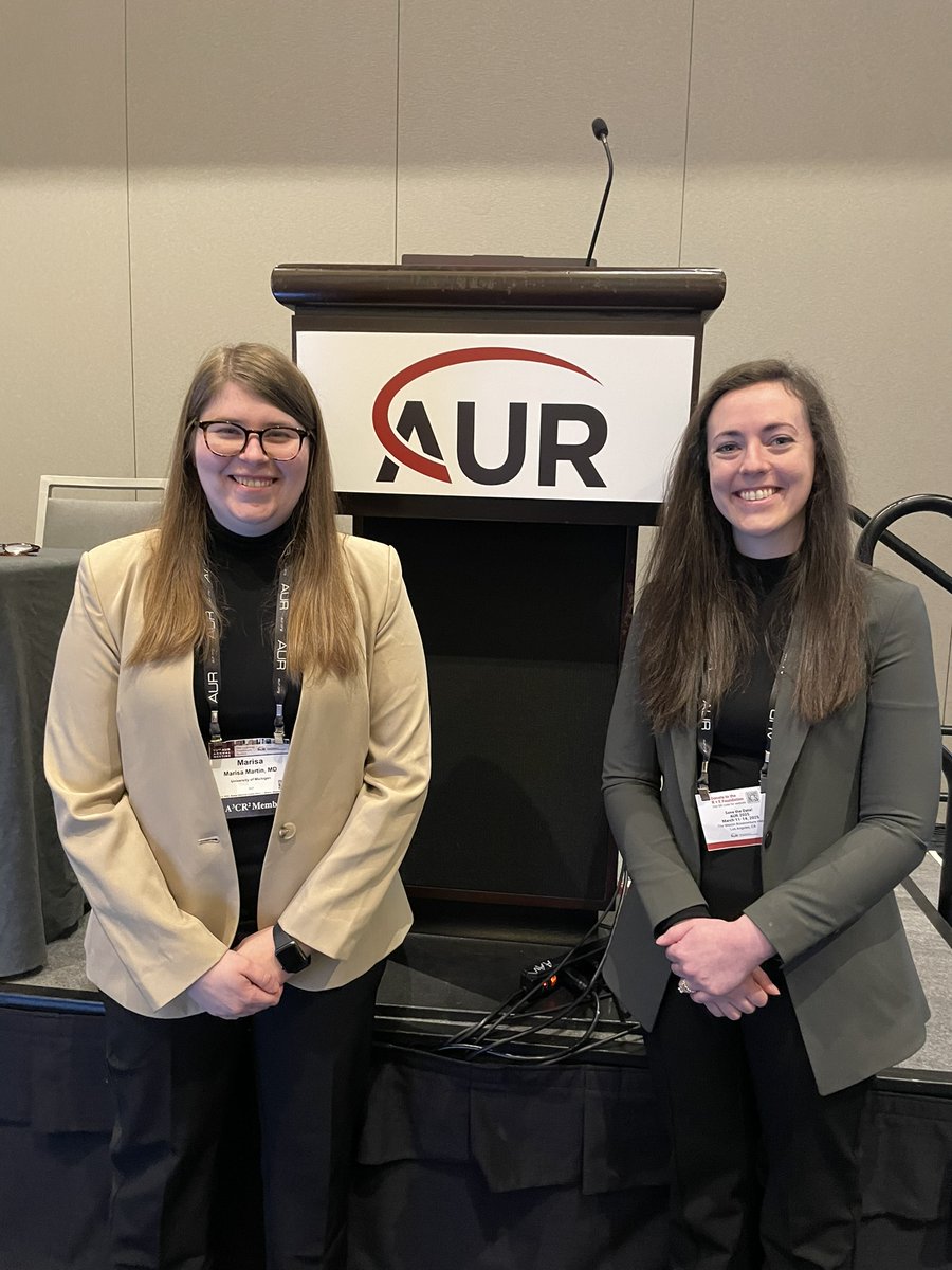 Awesome job moderating by these two Chief Residents @MarisaMartinMD and @MegMercMD at the #AUR24 resident/program director/program administrator problem solving session! @UMichRadiology @theAPDR @AURtweet
