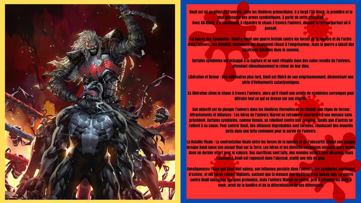 CosmicMarvelHub's tweet photo. Knull le dieu des ténèbres et le créateur des symbiotes. #Marvel #MarvelComics https://t.co/f6p0Fz412b