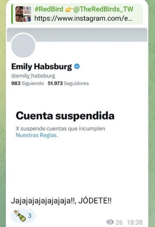 @elonmusk @XEng 🙋🏼‍♀️ Please I need my account @emily_habsburg back please
It was a great mistake 🤦🏼‍♀️

Lots of bots & trolls reported my account massively and falsely!!!