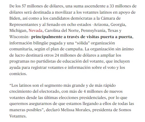 Trabajadores, incluyendo Latinos esforzados, impulsan nuestra economía y decidirán las elecciones de este año. Gracias @SuzGamboa por resaltar nuestro esfuerzo para dar a gente como nosotros las herramientas y oportunidades para una buena vida. loom.ly/-mszmFs