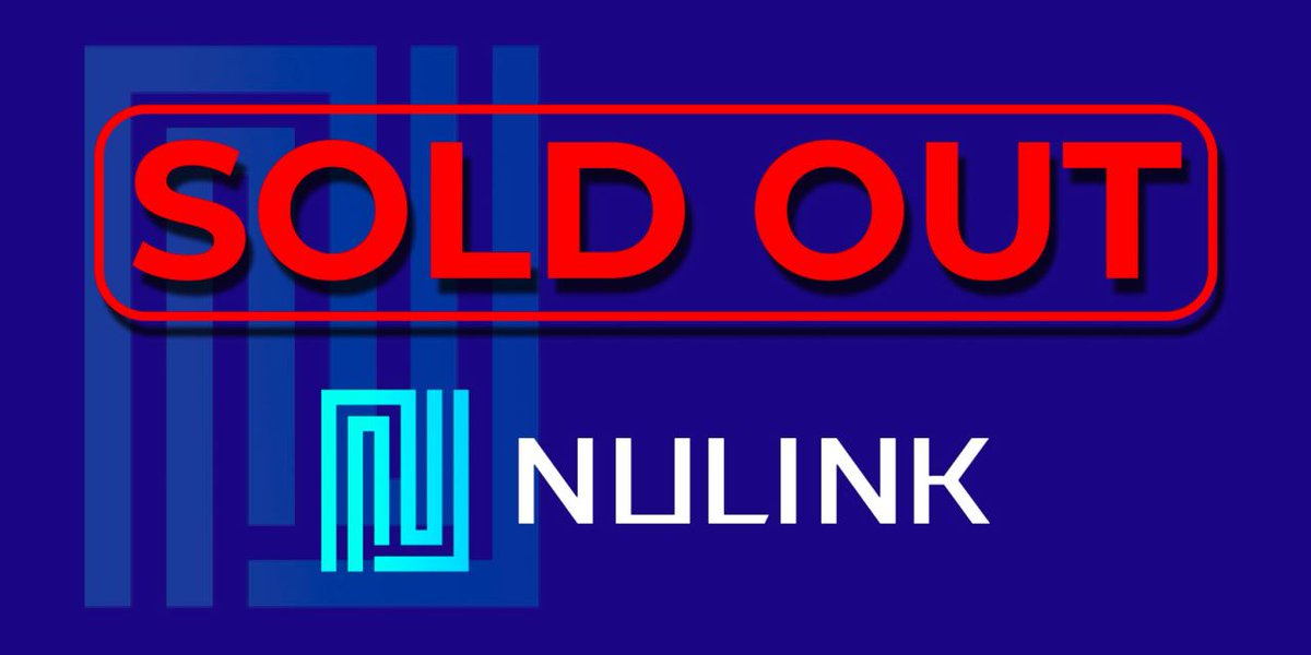 ❤️❤️❤️ Sold out for 2 hours! We are proud of our community - in just 2 hours we made a SOLD OUT to the @NuLink_ project backed by @BinanceLabs for the allocated $50,000 in #KOLround And just FYI: Dear Zelwin supporters and our lovely KOLs, NuLink’s IDO Goes Live on April 5th on