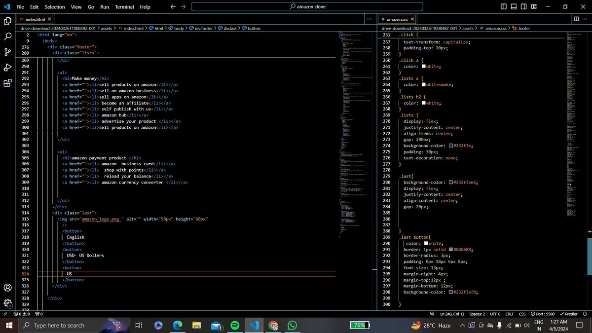 anushree_0805's tweet image. #day4ofcode Today i have made the footer of the website, next i will be moving on with the final finishing touch of the site.
#30Daysofcode